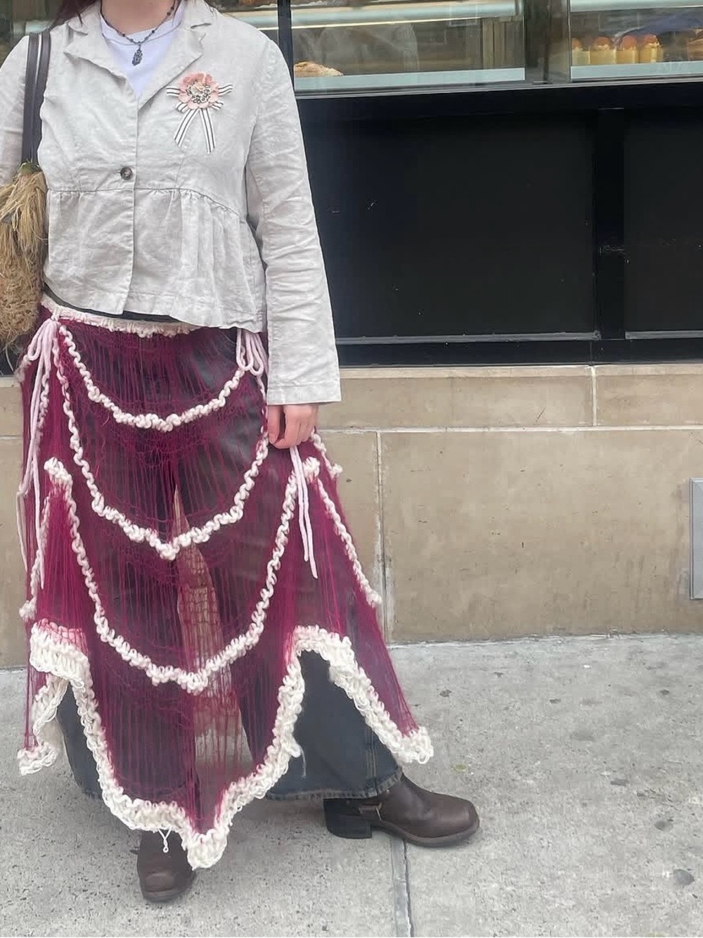Sophie Isabella Studio Magenta Elle Skirt